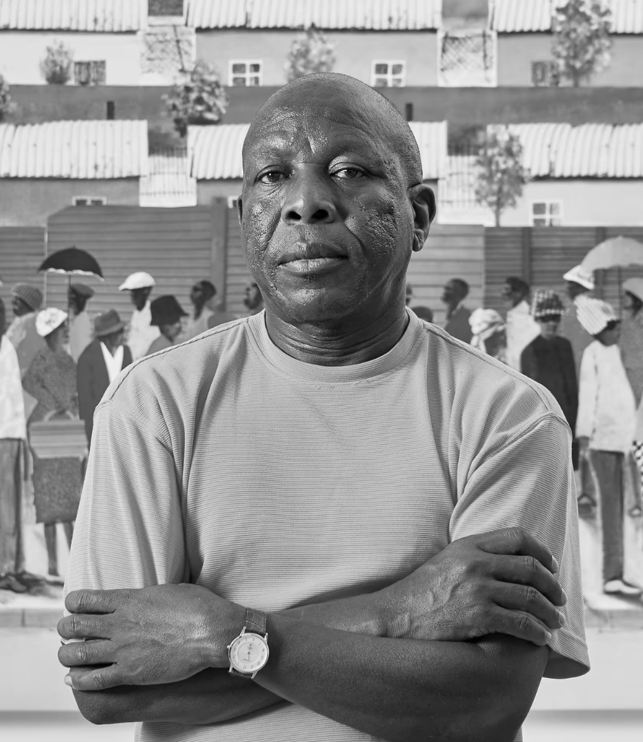 Portrait of Sam Nhlengethwa